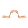 Efield Pro 50 Pack EFIELD 1/2" Copper Pipe Straps, Two-Hole