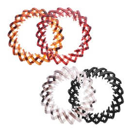 SAFIGLE 4Pcs Bird Nest Hair Clips for Effortless Styling Quick Bun Ponytail Maker Tool Hair Friendly Design for Busy Mornings Fashionable Accessory for Women