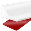 39 Inch Shower Threshold Water Dam, Silicone Barrier Shower Door