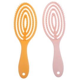 Mikinona Women Combs Massage Comb Brush Hair Brush Detangle Hair Curl Random Color