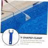 Kisangel Abs Material Pool Cleaning Fixtures 4 Handles with 12