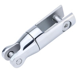 Pvrud Multidirectional Boat Anchor Swivel 316 Stainless Steel, Marine - Two Section Grade Anchor Chain Swivel Connector with 360 - Degree Rotation, Fits 3/8"-1/2" Chain