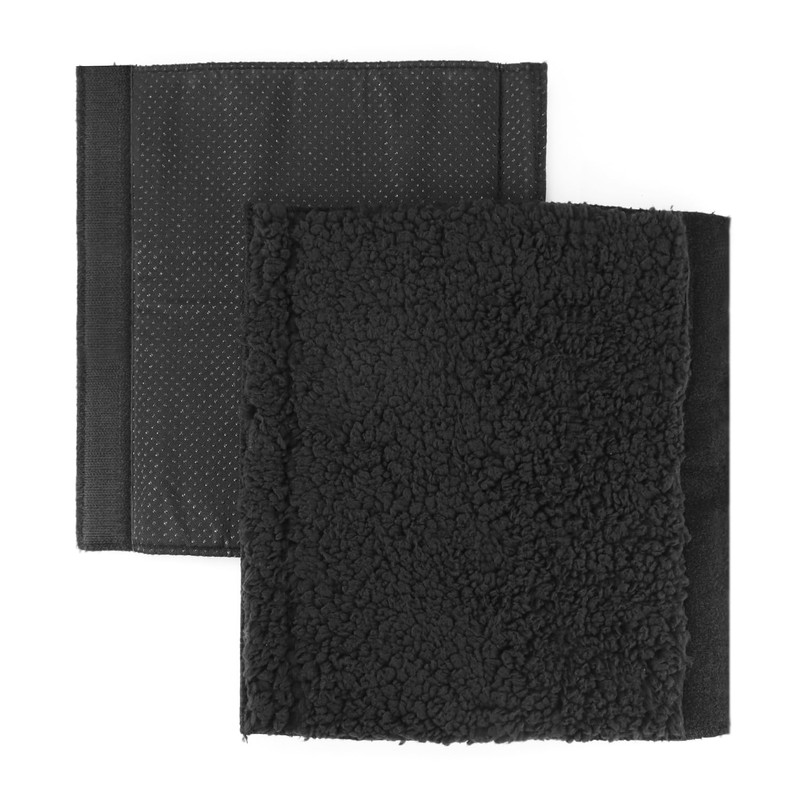 QWORK Wheelchair Armrest Cover (Pair) - Memory Foam Pads for