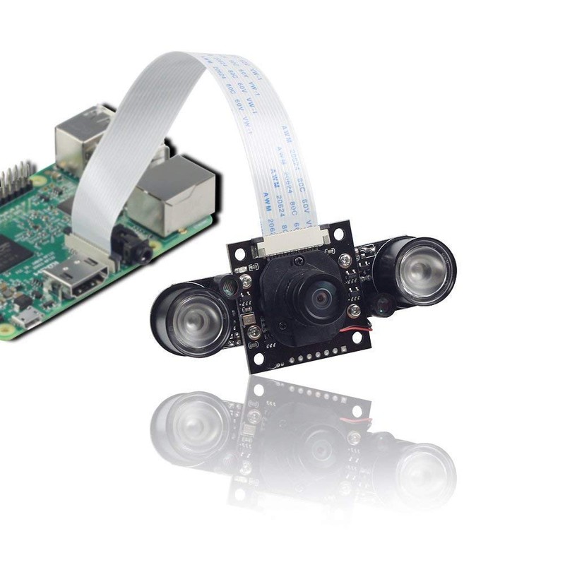 Arducam Day-Night Vision for Raspberry Pi Camera, Automatic IR-Cut Switching