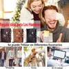Cartera para Hombre con Bloqueo Rfid, Billeteras de Piel Con