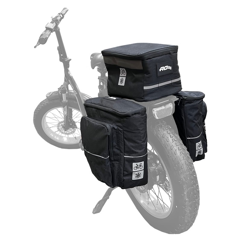 AO Coolers E-Bike Rack Cooler, Includes Straps and Adjustable Clips,