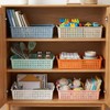 Carperipher 10 Pack Plastic Storage Baskets,Turn-in Paper Trays Classroom with