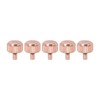5pcs Professional Watch Crown Steel Wrist Watch Parts Watchmaker Repairing