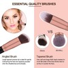 BS-Mall 18pcs BS-MALL Makeup Brushes Premium Synthetic Professional Eye Brushes