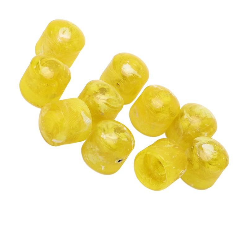 Volume Tone Dome Knobs Plastic Control Electric Guitar Bass Parts