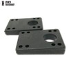Riser Pads Triangle Black 0.3 - 0.55 inches (8 -