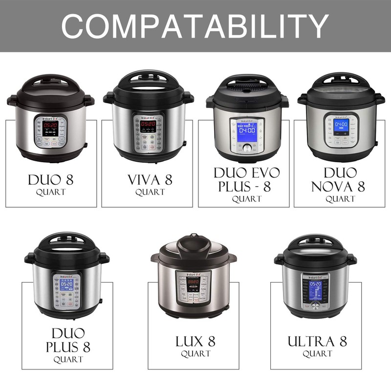 STYDDI 8 Qt Sealing Ring Compatible with Instant Pot 8