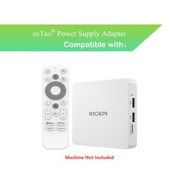 12V Adapter for KICKPI KP1 Android TV Box 4K Streaming Device Bluetooth 5.0 Smart Home Control DC12V Replacement Power Supply Charger Cord Cable