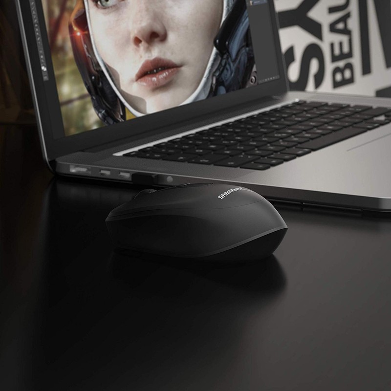 SABRENT 2.4GHz Rechargeable Wireless Mouse with Adjustable Resolution (MS-RCWM)