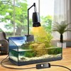 QeeHeng Tortoise Lamp Holder,UVA UVB Light Bracket for Reptiles,360°Rotatable Lamp