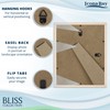 Icona Bay 8x10 Light Oak Picture Frame with Removable Mat