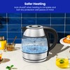 Chefman 1.2L Electric Tea Kettle with LED Lights, Automatic Shut