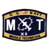 4.5" NAVY MT MISSILE TECHNICIAN EMBROIDERED PATCH