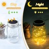 Dracarys Mason Jar Solar Lights Lids,6 Pack 20 LED Bulbs