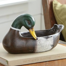 BLACK FOREST DECOR Mallard Duck Decorative Bowl
