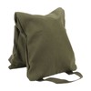 Military Green Yoga Sand Bag with Handle Portable Fillable Yoga