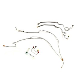 The Stop Shop 1967-70 Chevy C10 Truck Front Brake Line Kit for Disc Conversion Setup