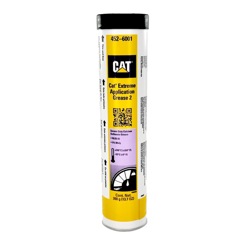 Cat 452-6001 Extreme Application Grease NLGI #2, 5% Moly 13.7oz.