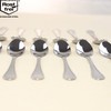 COM-FOUR® 12 x Stainless Steel Tea Spoons - Stylish Cutlery