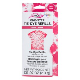 Tulip One-Step Tie-Dye Kit Dye Refill Packs, Pink