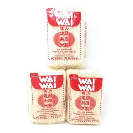 Wai Wai Oriental Style Rice Noodles 500g, 3 Pack