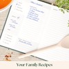 Blank Recipe Book - Keepsake Gift - Harcover Family Heirloom