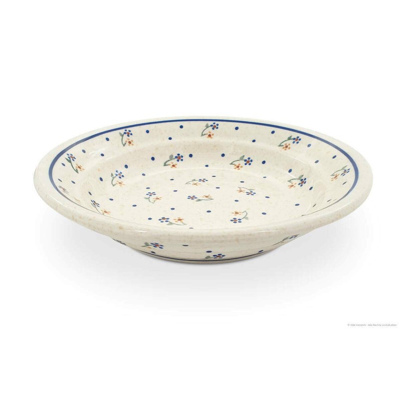 Bunzlauer Keramik Deep plate (dinner plate) shape 2, diameter 21.8