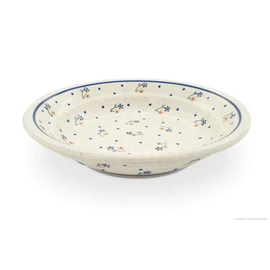 Bunzlauer Keramik Deep plate (dinner plate) shape 2, diameter 21.8 cm, height = 4.3 cm, volume = 0.5 litres, decor 111