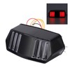 LED Motorcycle Taillight Turn Brake Driving Signal Lamp 42W for