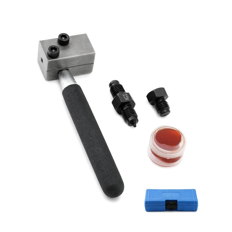 QWORK® Brake Pipe Flaring Tool, 3/16" SAE Car Pipe Flaring