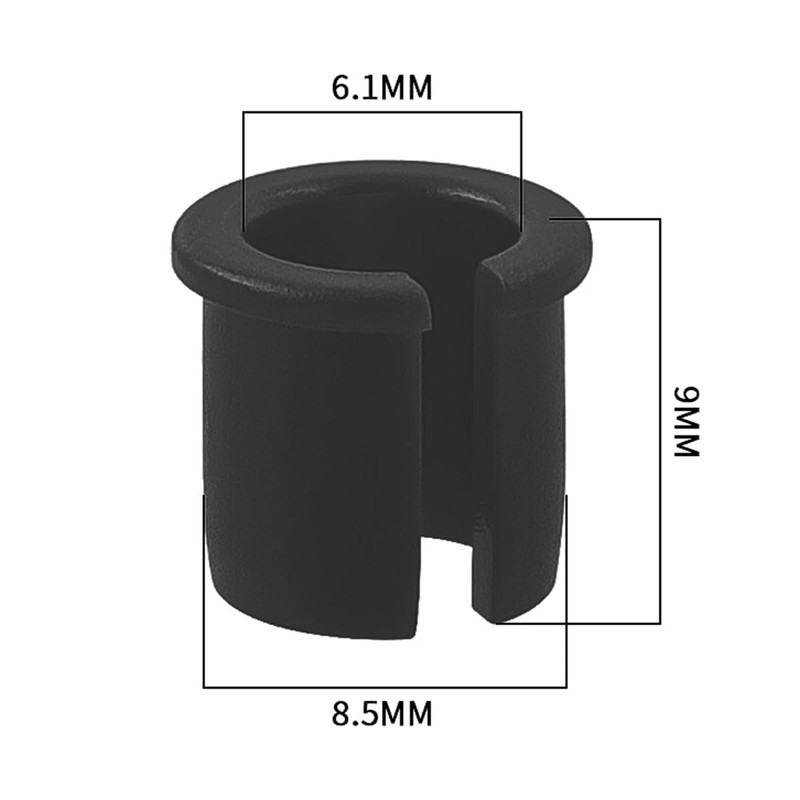 Orivin 10er-Pack Presta-Felgenadapter – Ventilschoner und Schafttüllen für Fahrradräder, kompatibel