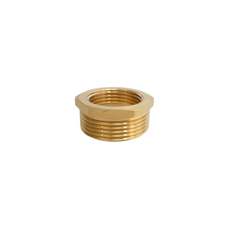 Reducer 1 1/4 Inch x 3/4 Inch Male Thread/Female Brass