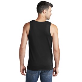 Port & Company Core Cotton Tank Top-PC54TT-4XL-Jet Black