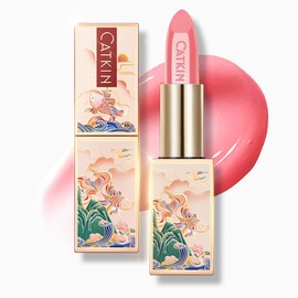 CATKIN Tinted Lip Balm Sheer Lip Stain Ultra Hydrating Lip Moistrurizer Lip Care with Vitamin E Nourishing For Cracked & Dry Lips 0.12 oz C16 CINNAMON - Light Pink