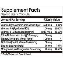 Naturetition Supplements Fatigue Relief Max ~ 180 Capsules - No Additives