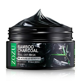 Blackhead Remover Mask for All Skin Types, Bamboo Charcoal Peel Off Face Mask,Purifying and Deep Cleansing 100 ml