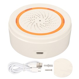 Smart Siren Alarm 90dB Sound and Light Sensor APP Remote Control Home Security Wireless Alarm for Zigbee Gateway