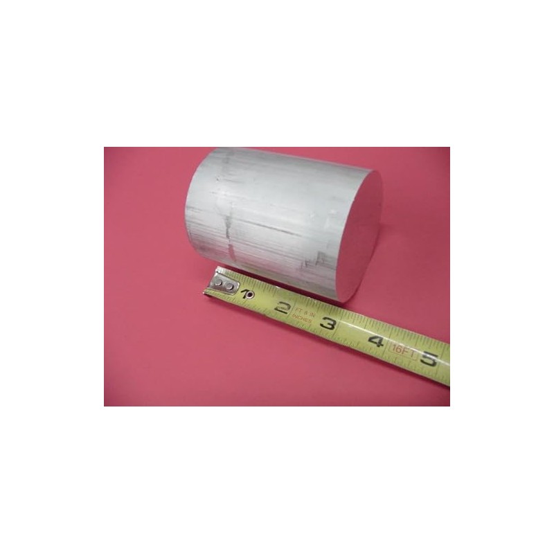 3" Aluminum 6061 Round Rod 3" Long T6511 3.00" Diameter