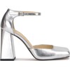 Jessica Simpson Women's Lollah Pump, Silver, 9