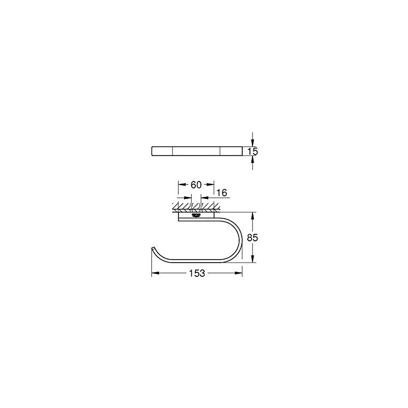 GROHE Selection Toilet Roll Holder Supersteel 41068DC0