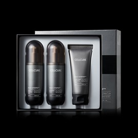 Cellcure DuoVitapep Homme 3-piece set (skin + fluid + cleansing foam) / 셀큐어 듀오비타펩 옴므 3종 세트 (스킨+플루이드+클렌징폼)