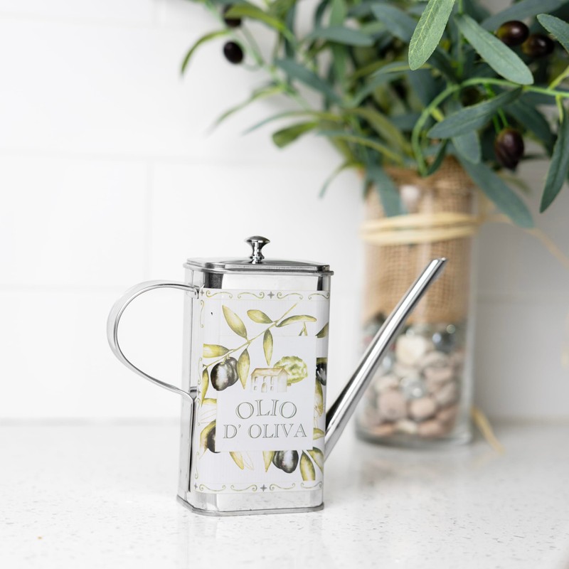 Fox Run Stainless Steel Olive Oil Dispenser With No Drip