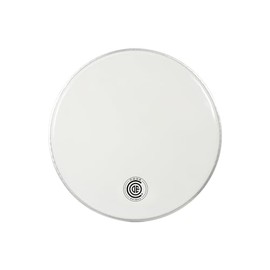 Code Enigma Series White 22" Bass Drumhead