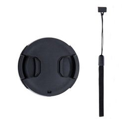 JJC 86mm Lens Cap Snap-on Front Camera Lens Cover with Lens Cap Keeper Compatible with Canon Nikon Sony Camera Lens and Other Lenses with 86mm Filter Thread