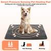 Dog Heating Pad, 9 Adjustable Temperature Pet Heating Pad, Electric